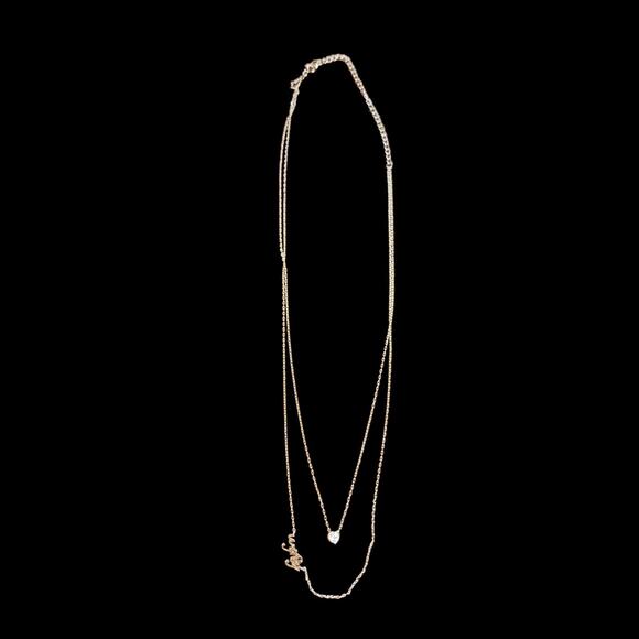 Gold Plated VTG Sunstone Imports Inc. CZ "Wifey" Heart Pendant SU CZ CN - Picture 4 of 5